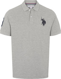 USPA Polo Alfredo Men - Grey Melange