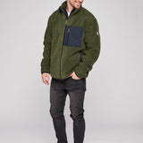 USPA Fleece Jacket Eino Men - Forest Night