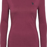 USPA LS Shirt Bridget Women - Grape Wine