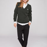 USPA V-Neck Knit Berit Women - Tap Shoe