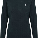 USPA O Neck Knit Beth Women - Dark Sapphire