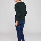 USPA O Neck Knit Beth Women - Dark Sapphire