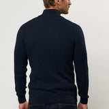UMRomeo Half-zip Cable Knit